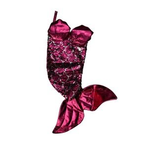 Hobby‎ Lobby Mermaid Tail Sequin Stocking in Pink